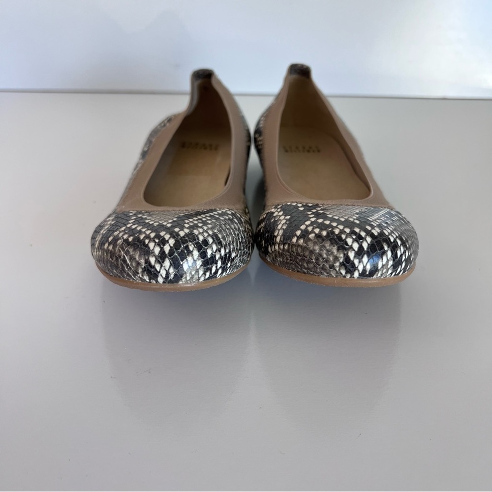 Stuart Weitzman Women's Snake Python Embossed Bal… - image 2